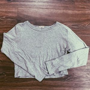Brandy Melville Gray Top
